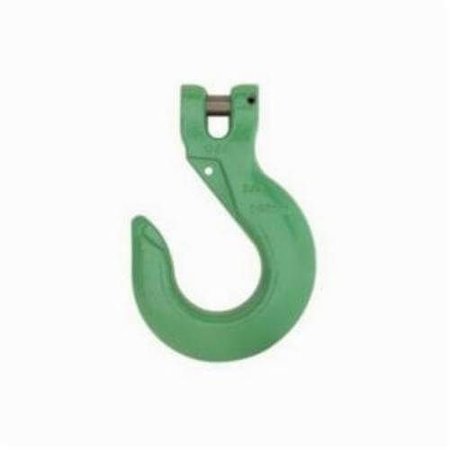 CAMPBELL CHAIN & FITTINGS 5746815 Sling Hook, 12 In Trade, 15000lb Load, 100 Grade, Jaws And Clevis Attachment, Steel 5746815PL